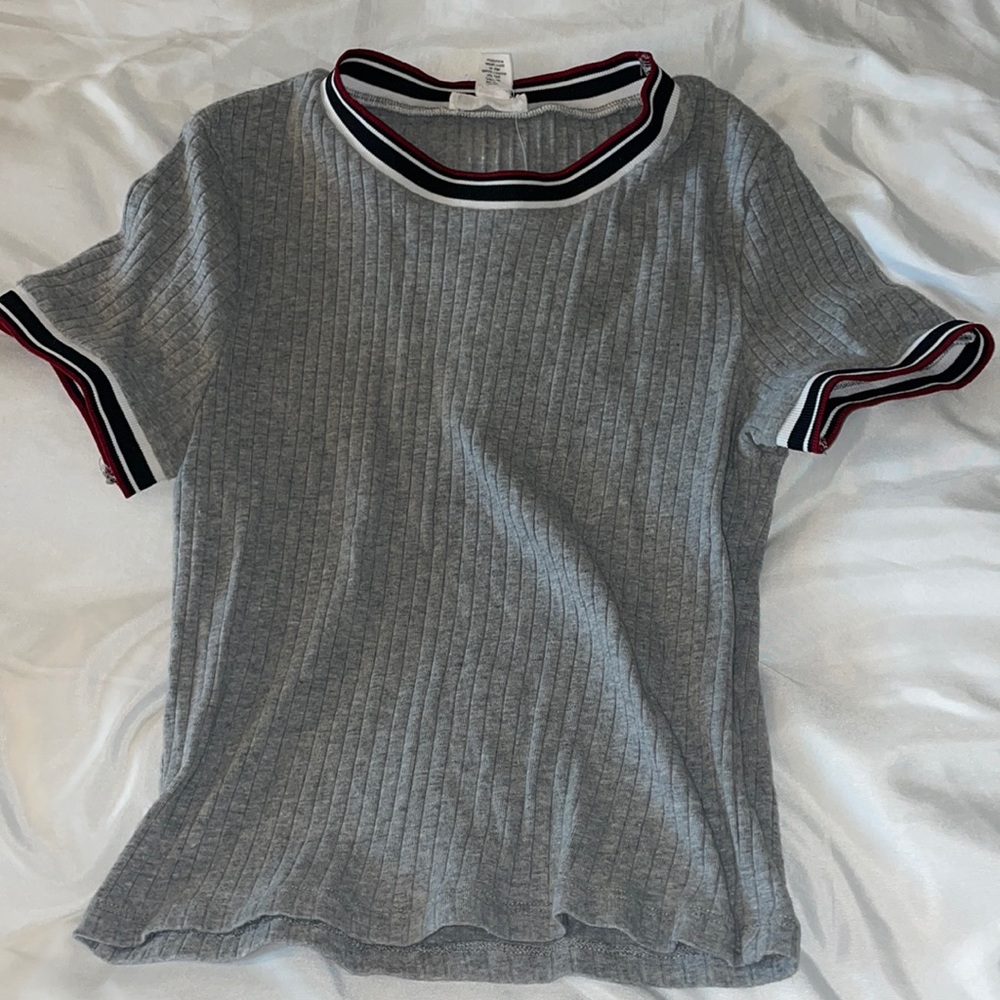 Grey Tight Top